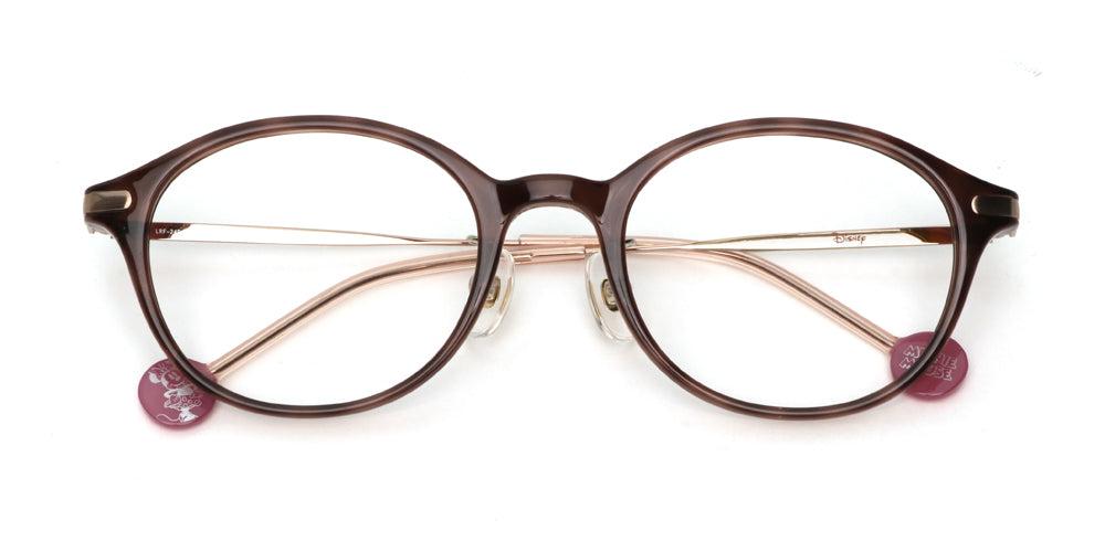 JINS x Disney Minnie Mouse 134 Optical Glasses - Stylish Eyewear for Women & Kids | Perfect for Reading, Fashion Accessories & Disney Fans
