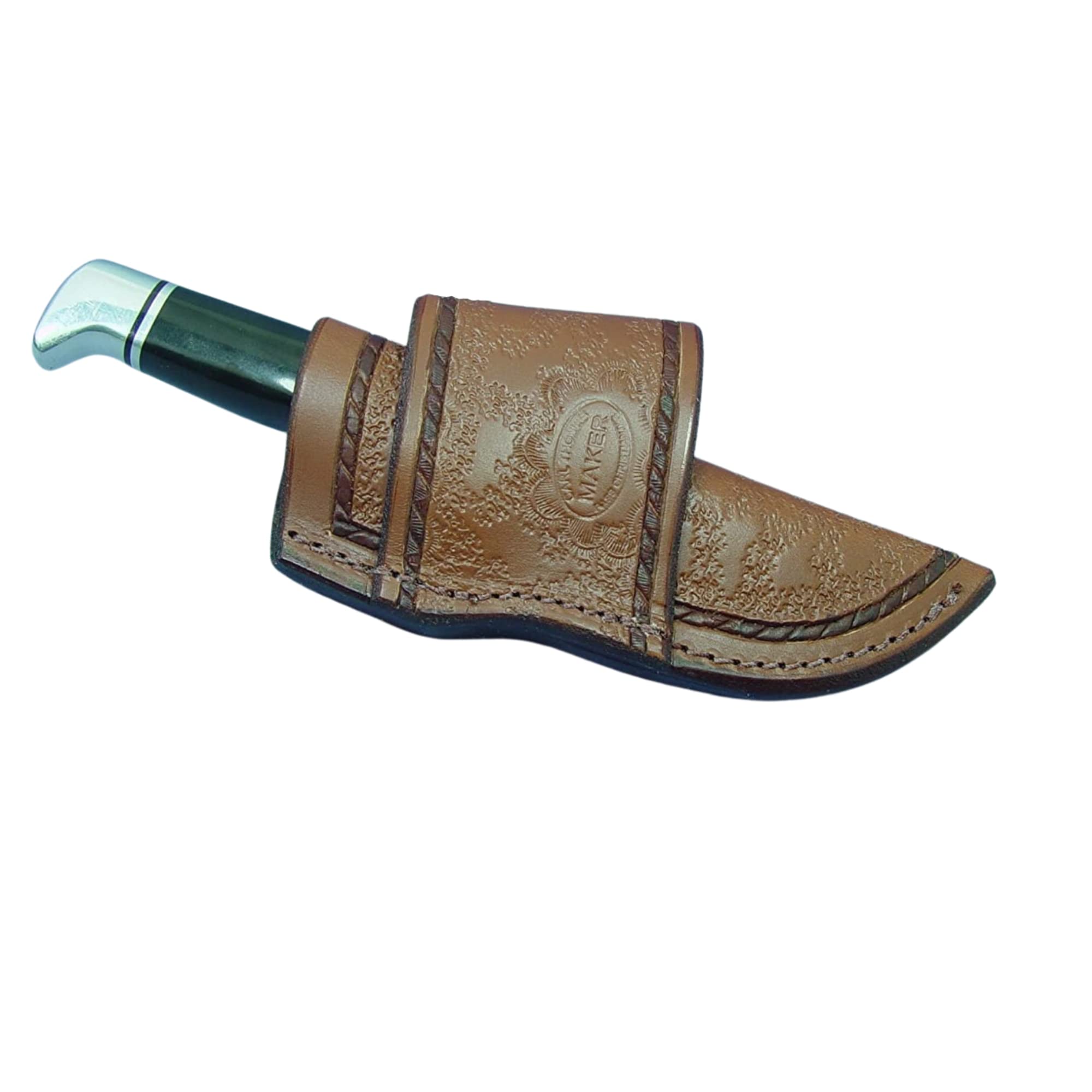 Buck 103 Cross Draw Genuine Leather Knife Sheath - 7