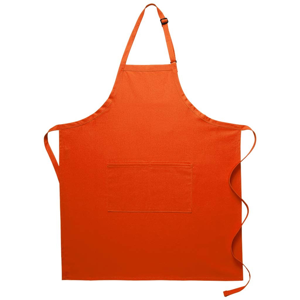 DayStar Apparel 242 XL Professional Butcher Apron with Center Divided Pocket - Heavy Duty Kitchen Workwear for Chefs, Butchers & BBQ Grilling