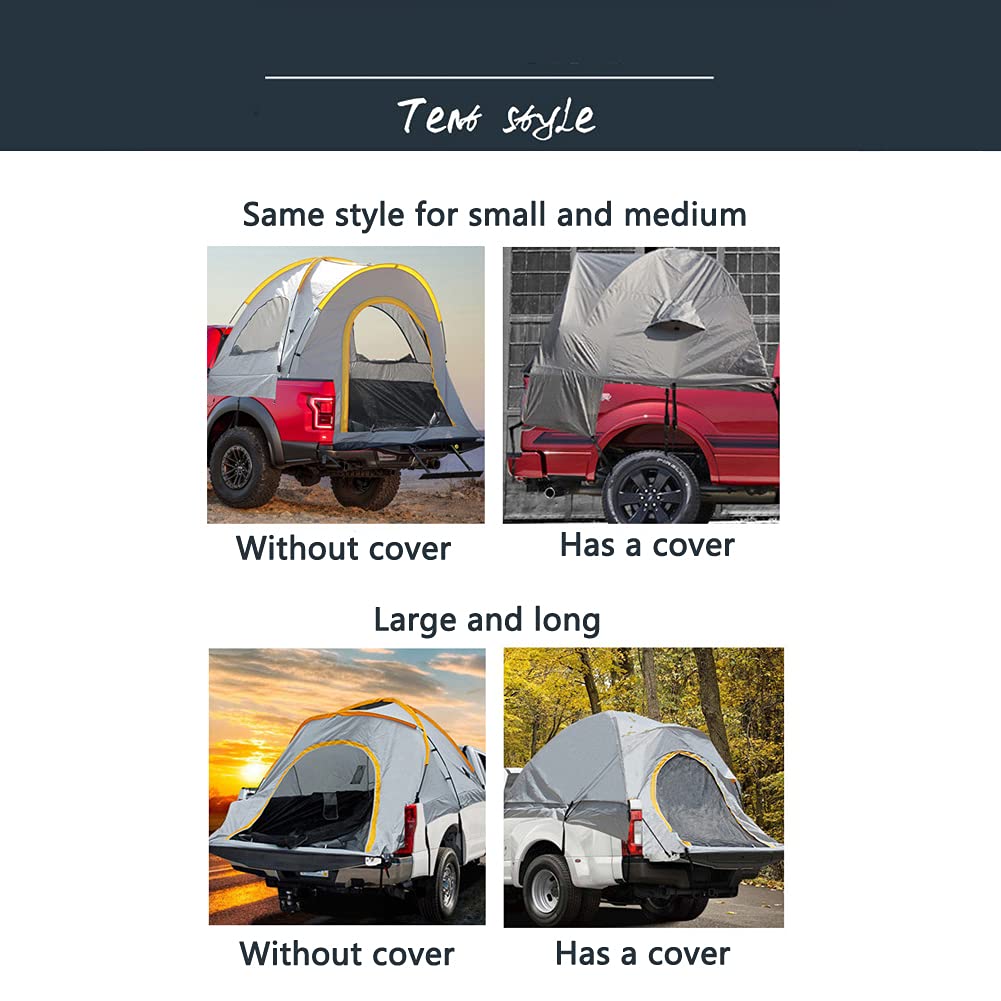 Best Car Tent for Camping & Fishing - Universal Pickup Truck Tent for Outdoor Adventures - Fits Most Truck Models - Perfect for Road Trips, Beach Camping & Off-Road Getaways