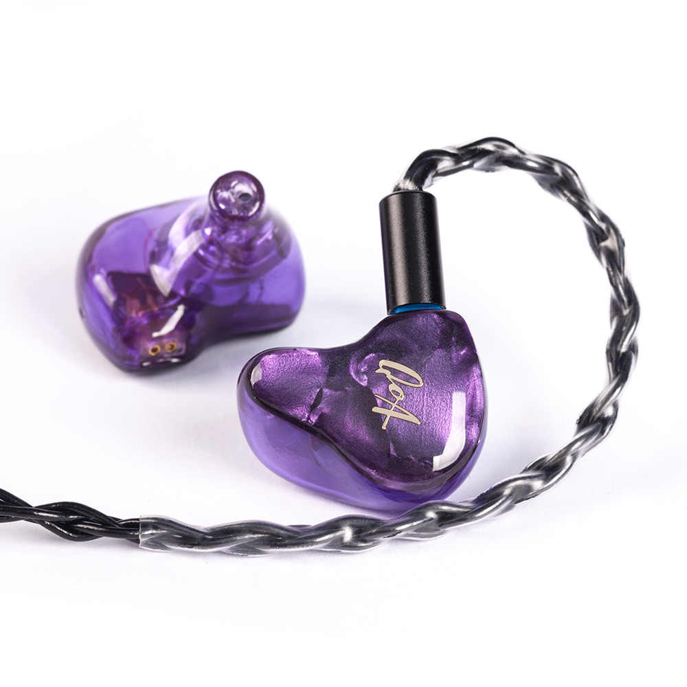 Queen of Audio Pink Lady Hybrid Driver In-Ear Monitors - Open Box - High Resolution Audiophile Earbuds for Music Lovers, DJs & Musicians - Perfect for Studio Recording, Live Performances & Critical Listening