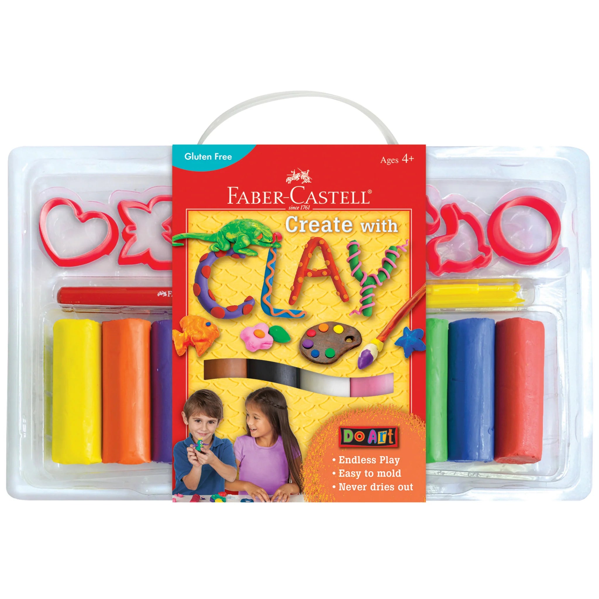 **Do Art: Premium Modeling Clay Kit for Kids & Adults - Creative DIY Sculpting, Pottery & Craft Projects - Perfect for Home, School & Art Classes**