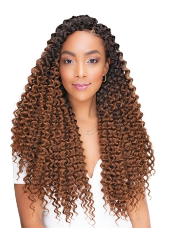 JANET COLLECTION 2X Peruvian Colombian Curly Hair Extensions 18