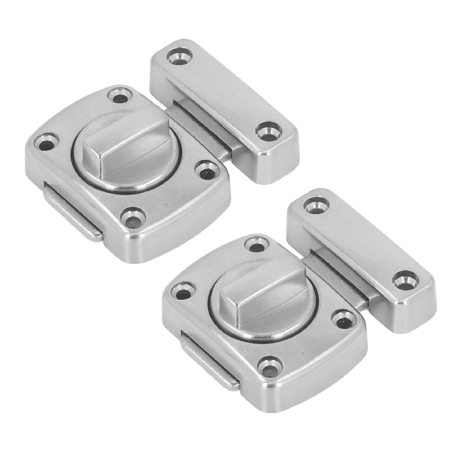 High-Quality Zinc Alloy Rotating Bolt Screws - Secure Lock for Furniture, Bathroom, Home, Hotel & Garage Doors | Durable Hardware for Interior & Exterior Door Security