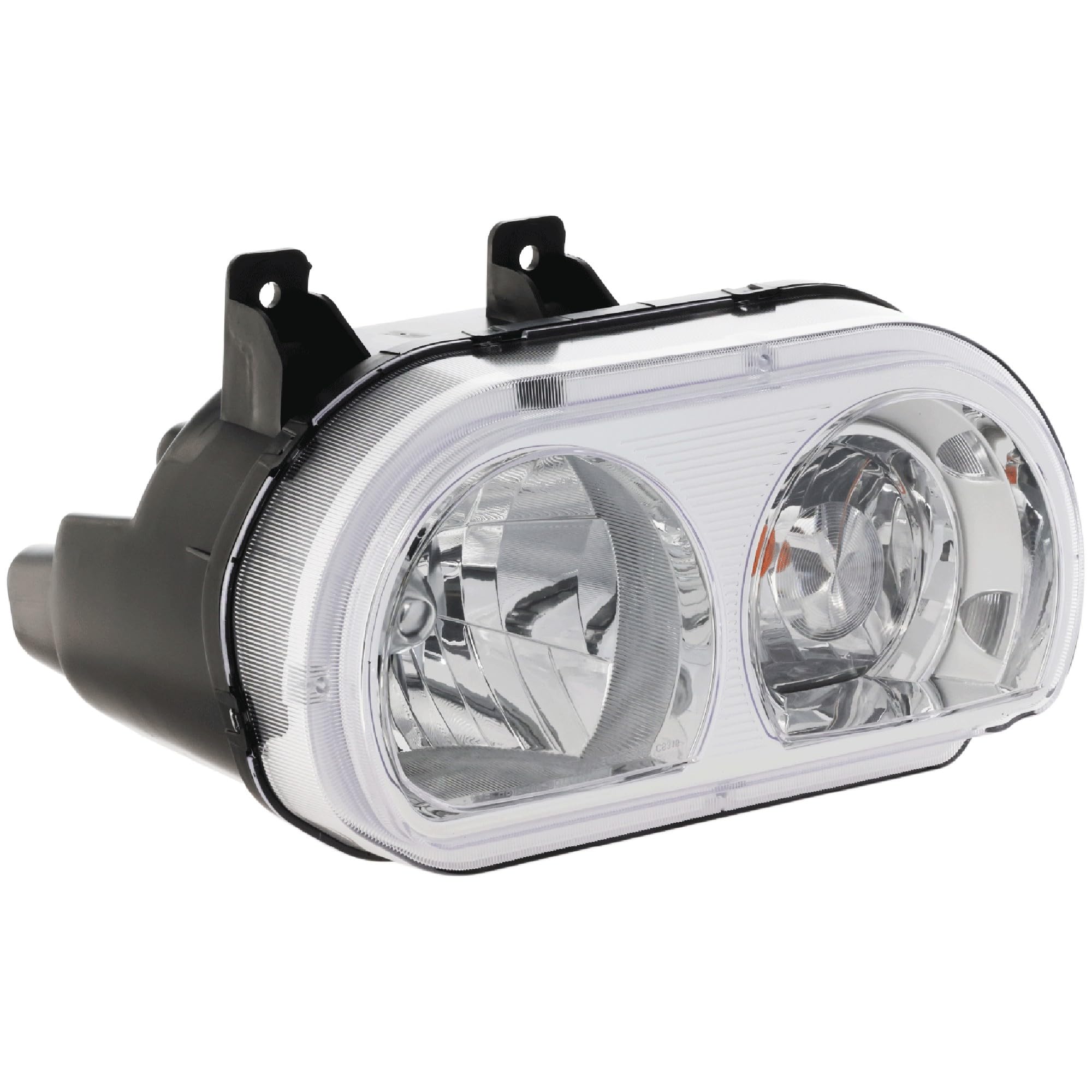 Go-Parts Replacement Headlight Assembly for Dodge Challenger 2008-2014 - Left Driver Side Halogen Headlamp Compatible with 2009 2010 2011 2012 2013 Models | Perfect for Night Driving & Auto Restoration Projects
