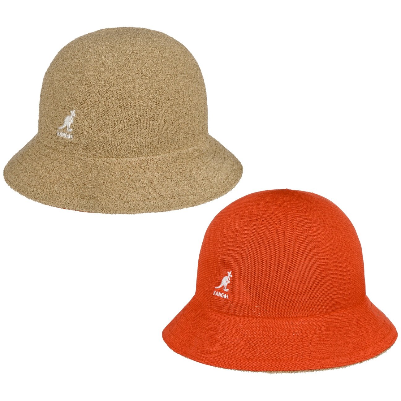 Kangol Flip It Rev Casual Reversible Bucket Hat for Men & Women - Stylish Unisex Sun Hat for Outdoor Activities, Beach, Hiking, and Travel