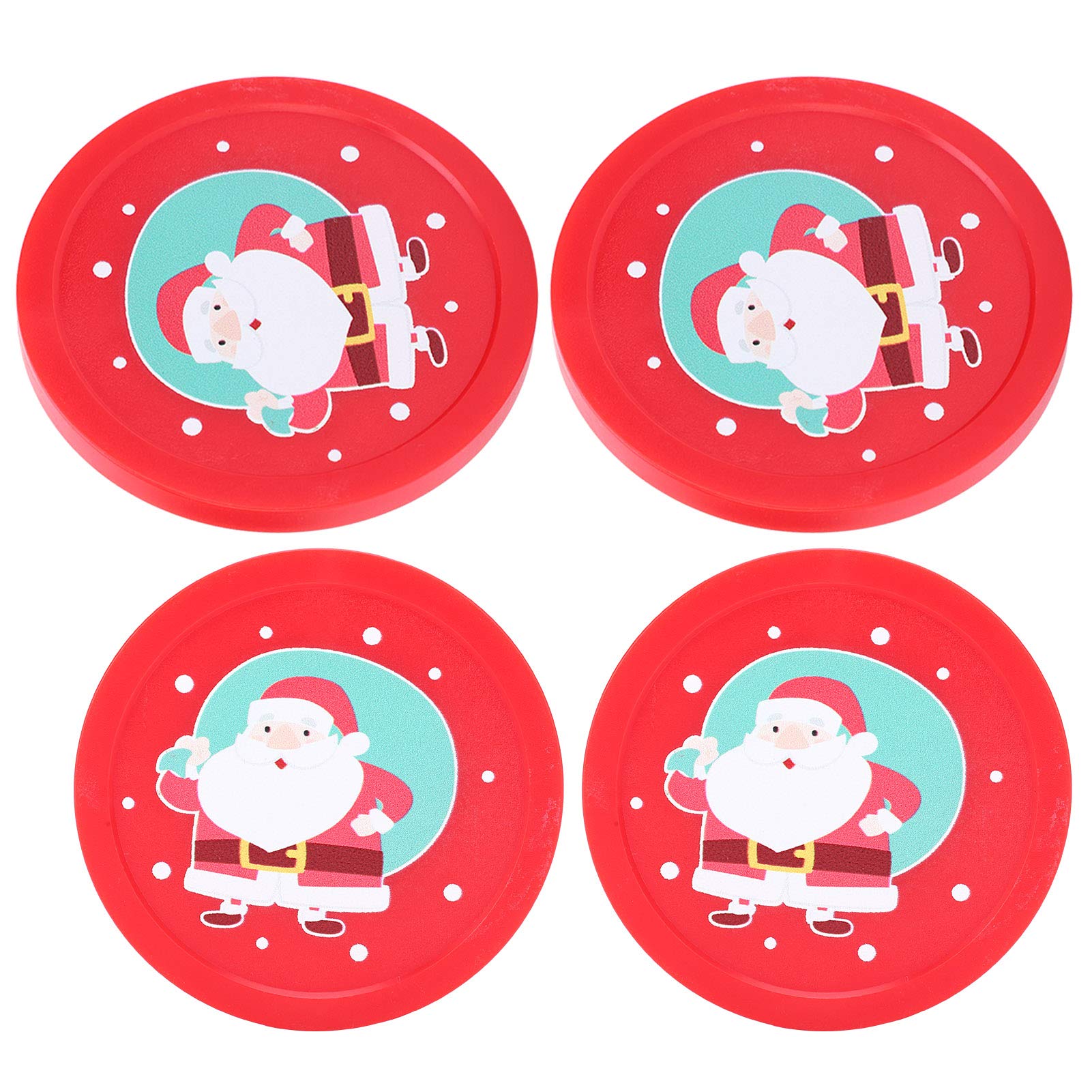 01 Lightweight & Convenient Hockey Accessory - Smooth Replacement Pucks for Table Hockey Games - Perfect for Home, Office & Recreational Play