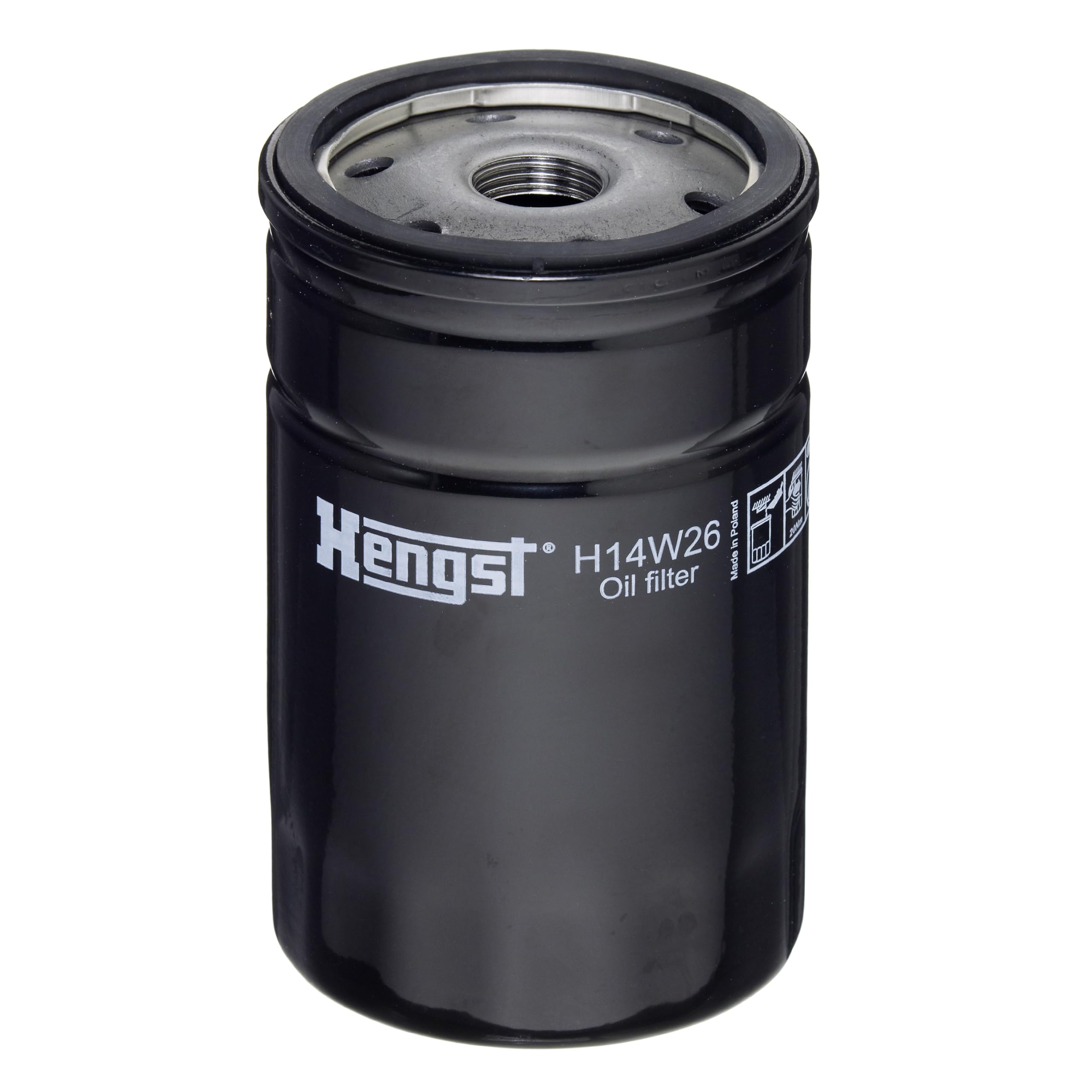 Hengst H14W26 Spin-On Oil Filter - Premium Engine Protection for Cars, Trucks & SUVs - Perfect for Routine Maintenance & Performance Upgrades
