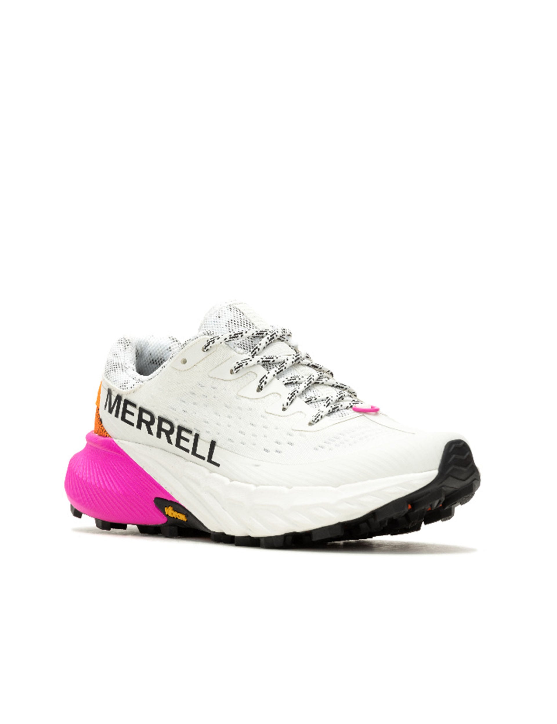 Agility Peak 5 Running Shoes - White & Multicolor - Lightweight Trail Running Shoes for Men & Women - Perfect for Hiking, Jogging and Outdoor Adventures