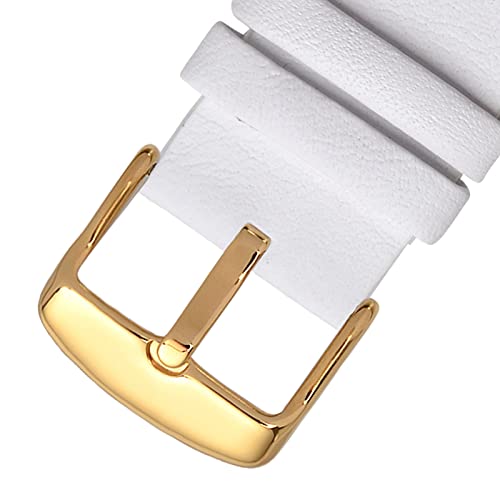 White (Gold Buckle)