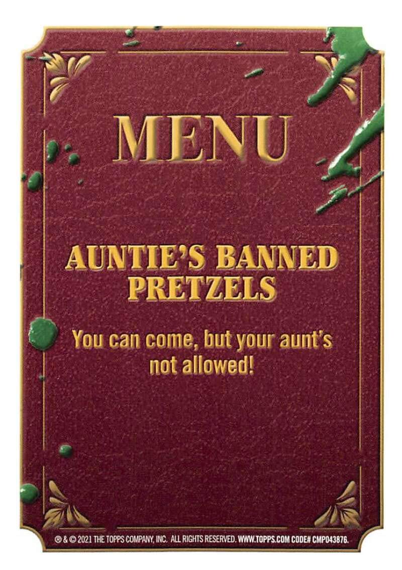2021 Topps Garbage Pail Kids Food Fight NonSport Trading Card #4B BETTY SPAGHETTI - Collectible Trading Cards for Kids & Adults, Perfect for Trading, Gifts, and Display