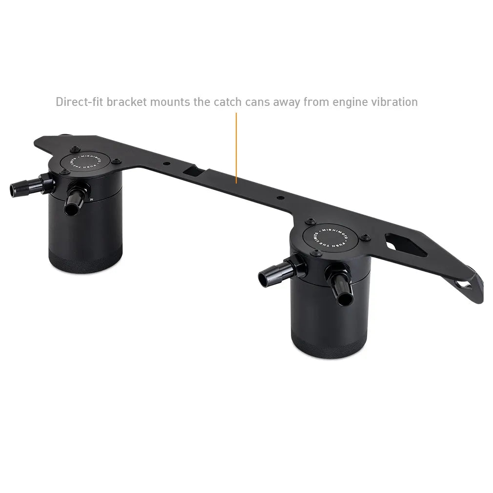 Ford Bronco 2.7L Baffled Oil Catch Can System by Mishimoto - Prevent Engine Oil Sludge & Boost Performance for Off-Road Adventures