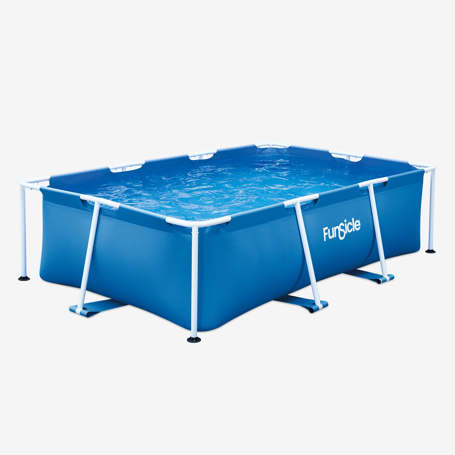Funsicle 8ft 6in Inflatable Activity Lap Pool for Adults - Portable Backyard Swimming Pool for Exercise, Training & Relaxation - Perfect for Small Spaces, Fitness Enthusiasts & Summer Fun