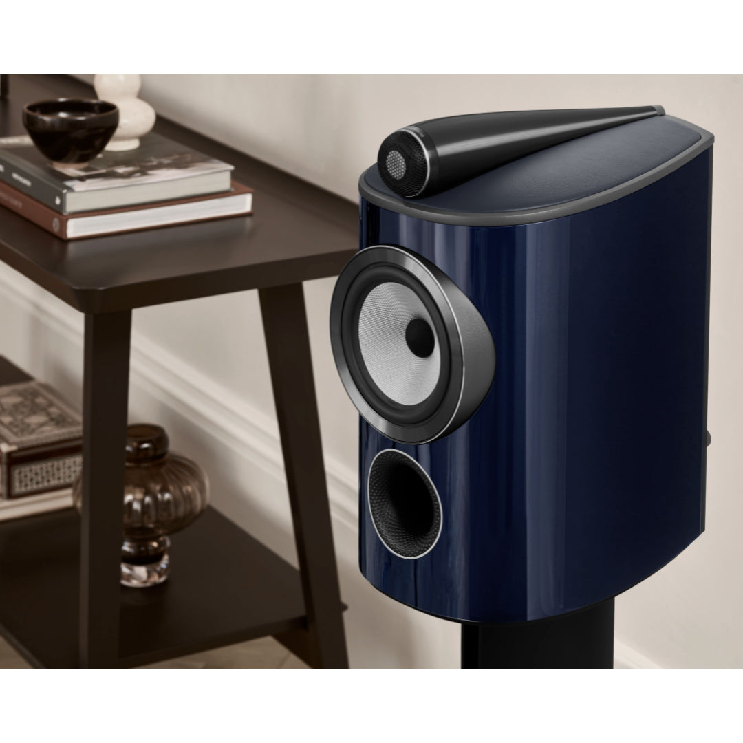 Bowers & Wilkins 805 D4 Signature Bookshelf Speakers - Premium HiFi Audio for Home Theater & Music Listening