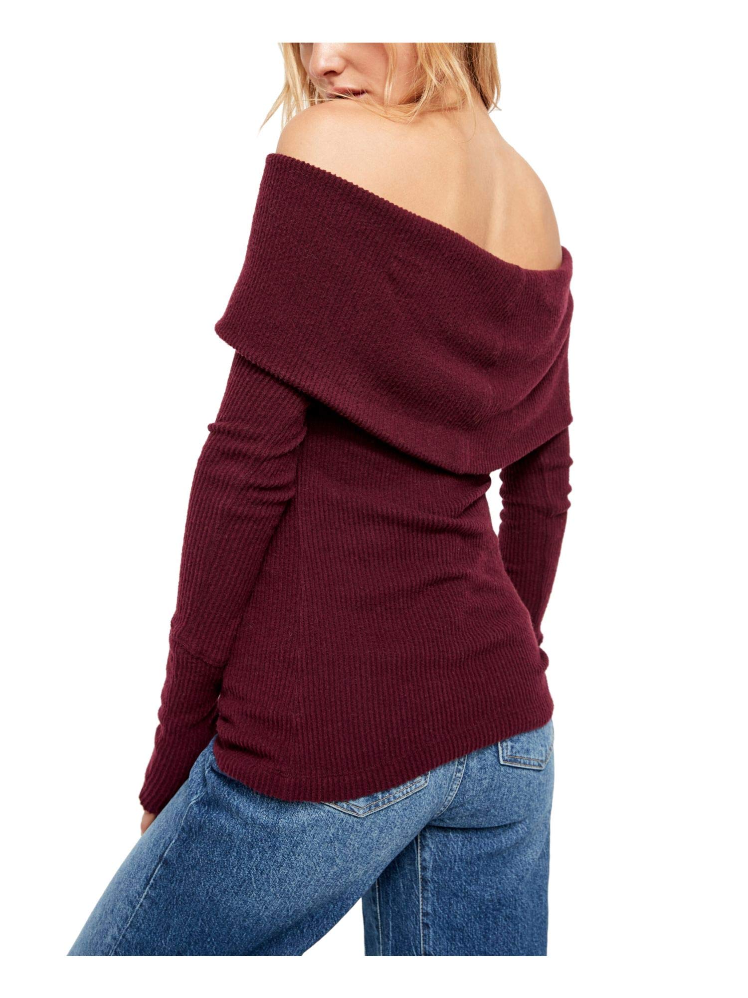 Free Women's Snowbunny Cozy Comfortable Sweater - Soft Winter Pullover for Casual Wear & Holiday Outfits