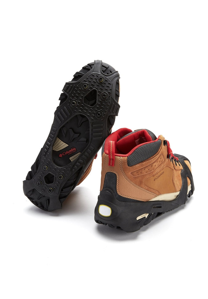 Icetrax V3 Hex Ice Cleats for Shoes - Non-Slip Traction for Winter Walking, Hiking & Running on Ice & Snow - Lightweight & Durable Outdoor Gear
