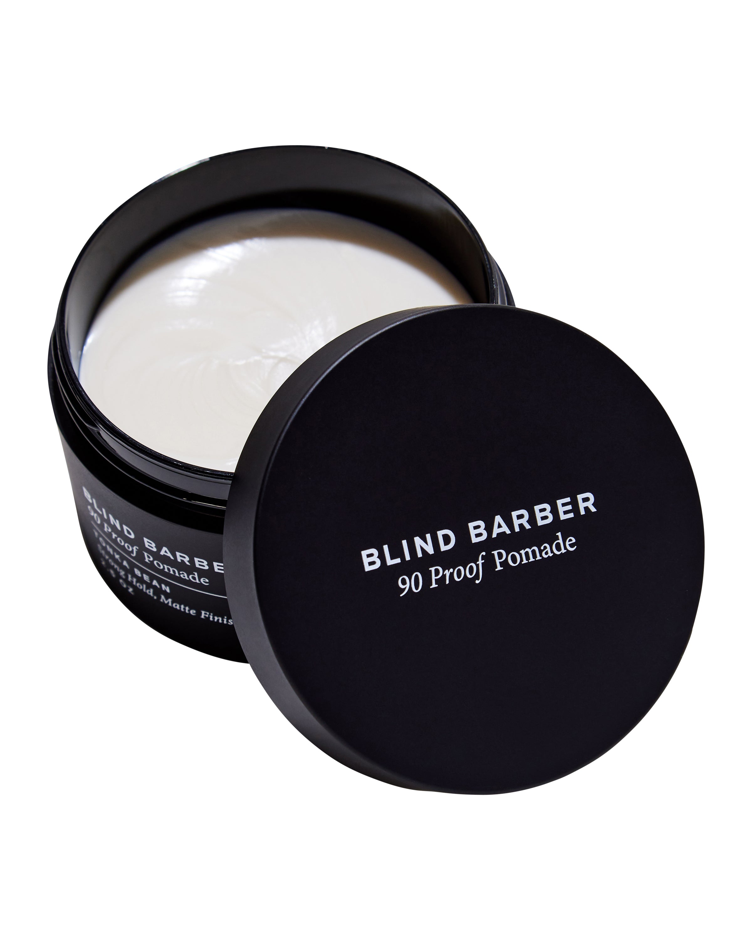 90 Proof Pomade - Strong Hold Hair Styling Wax for Men - Perfect for Slick Back, Pompadour & Classic Hairstyles - Salon Quality Grooming for Everyday & Special Occasions