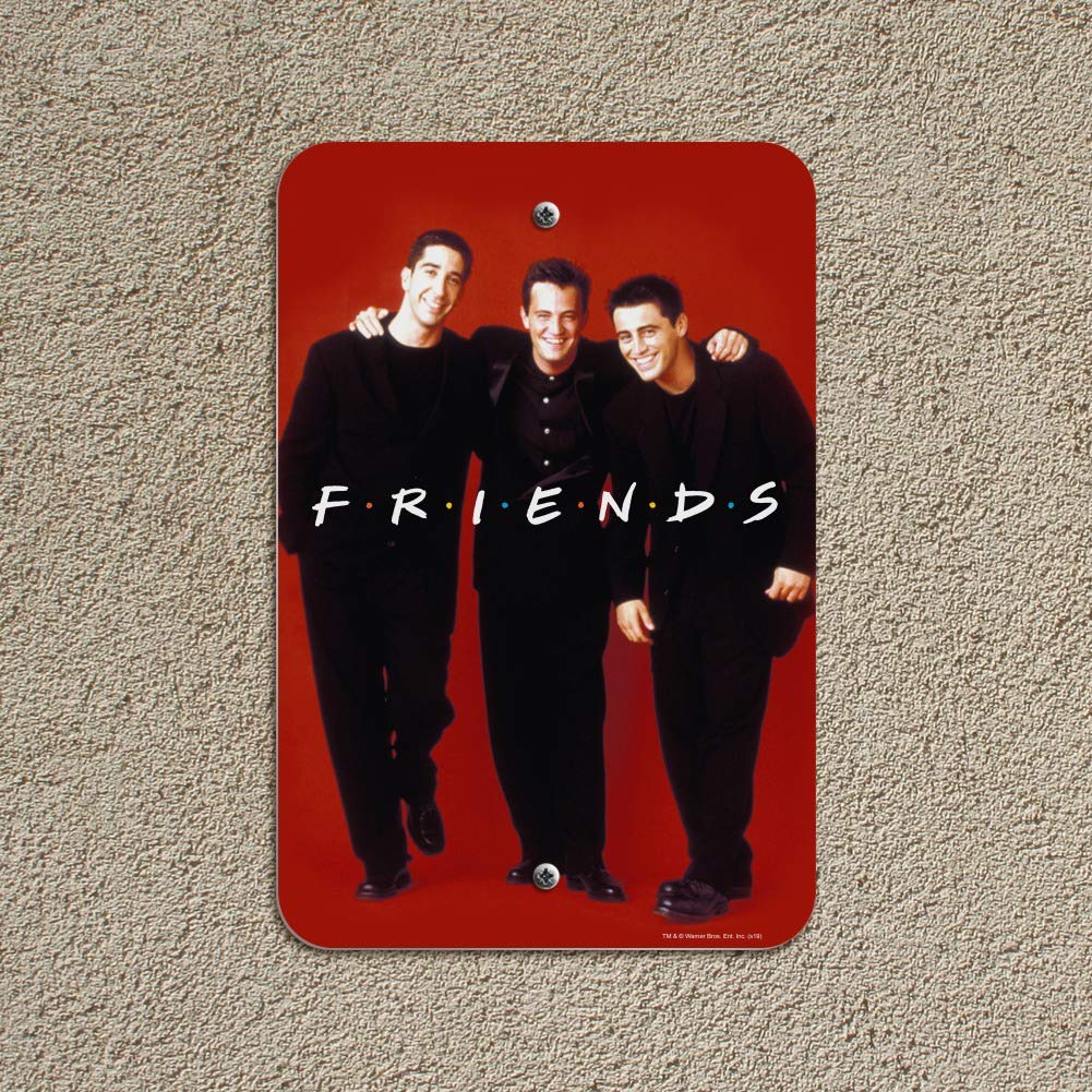 Friends & The Boys Themed Home & Office Decor Sign - Perfect for TV Show Fans, Gifts, and Workspace Decoration