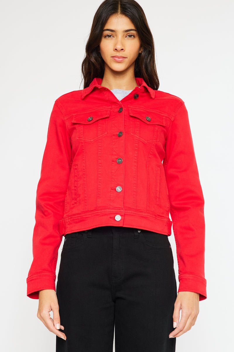 Stylish Tulip Color Jacket for Women - Lightweight Waterproof Windbreaker with Hood - Perfect for Hiking, Travel & Outdoor Activities
