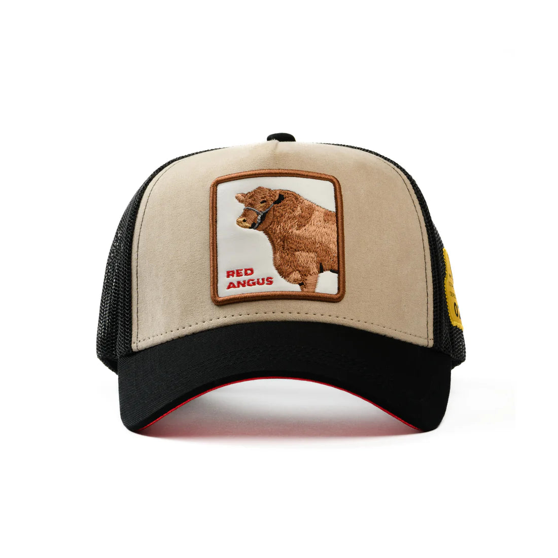 Premium Red Angus Baseball Cap - Stylish Adjustable Cowboy Hat for Men & Women - Perfect for Farming, Rodeo, and Outdoor Adventures