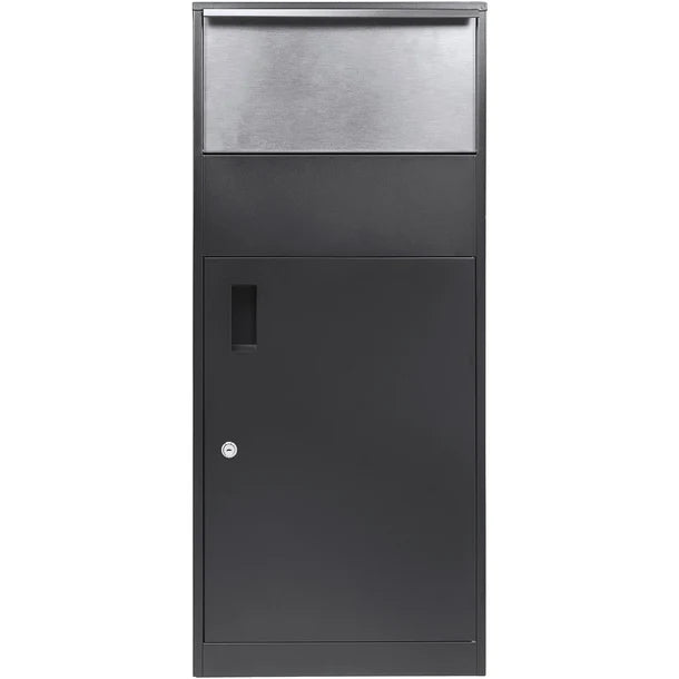 Barska CB13706 Extra Large Locking Parcel Box - Secure Single Compartment Mailbox for Packages | Perfect for Home, Office & Apartment Deliveries