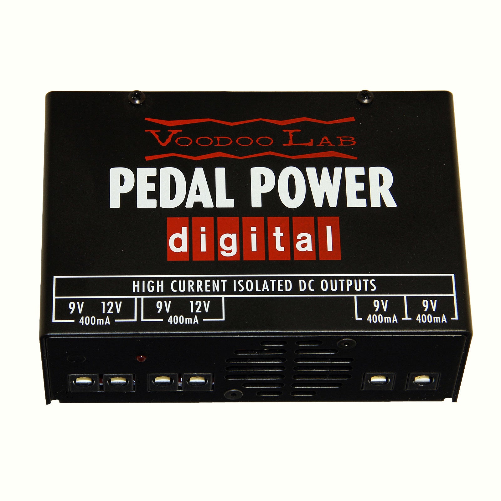 Voodoo Lab Pedal Power Digital Power Supply for Guitar Effects Pedals - Reliable 9V DC Power Source for Musicians & Performers - Perfect for Live Gigs, Studio Recording & Home Practice