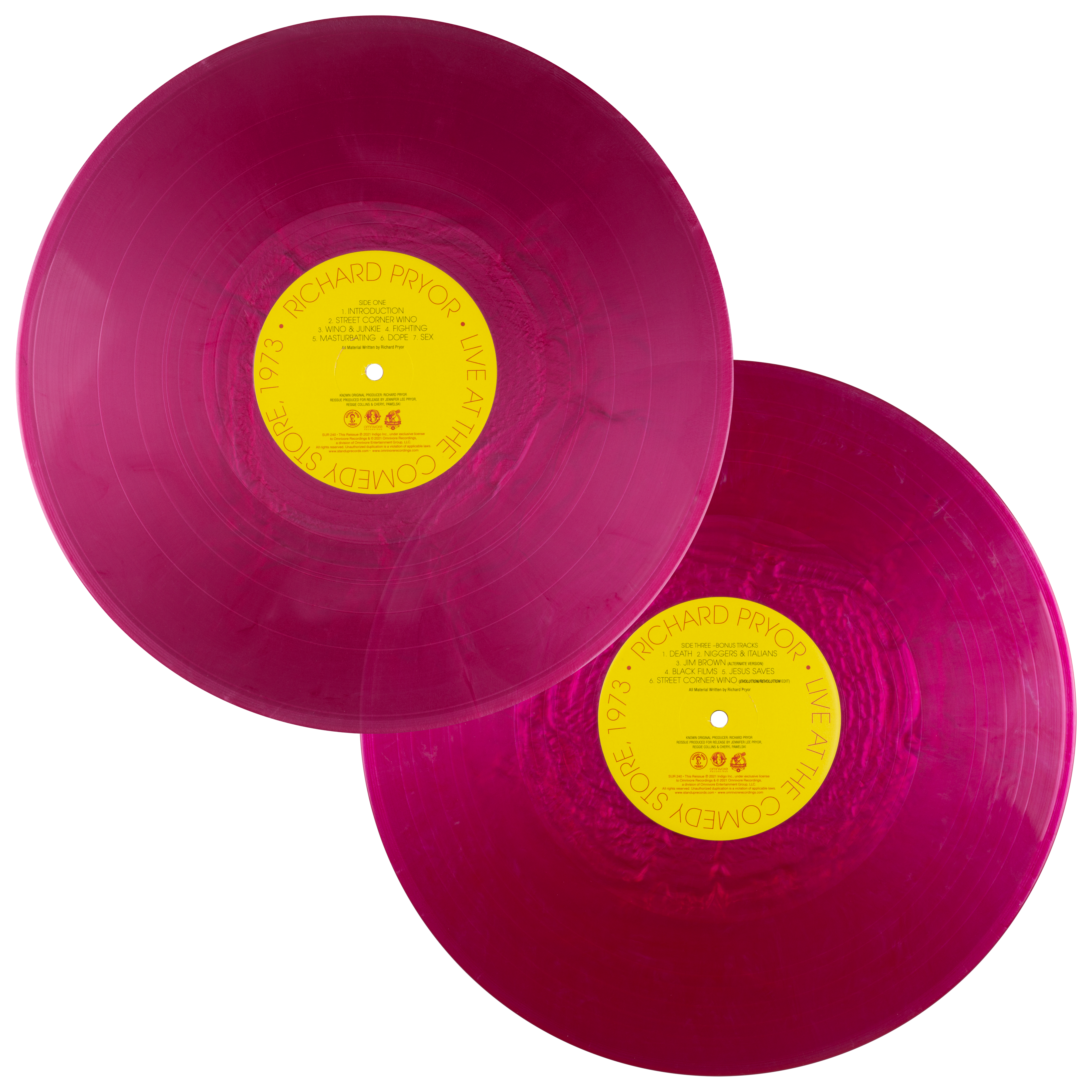 Richard Pryor - Live at The Comedy Store 1973 (2xLP Vinyl Record) | Classic Stand-Up Comedy Album for Collectors & Music Lovers