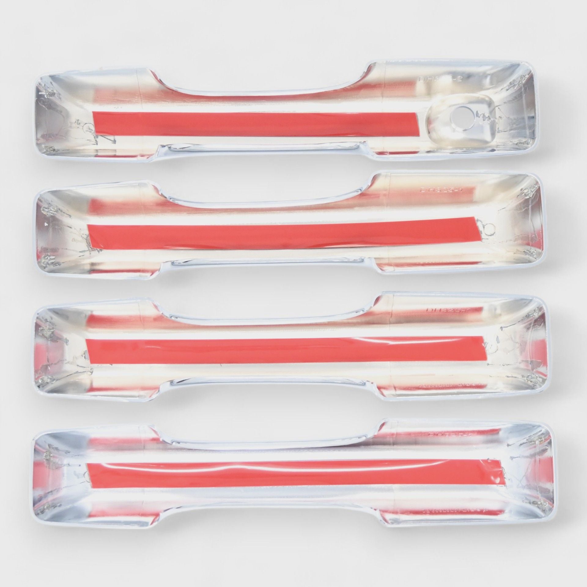 Chrome Door Handle Cover for Cars - Universal Fit, No Smart Key Required (Model DH325) - Protect & Enhance Your Vehicle's Exterior