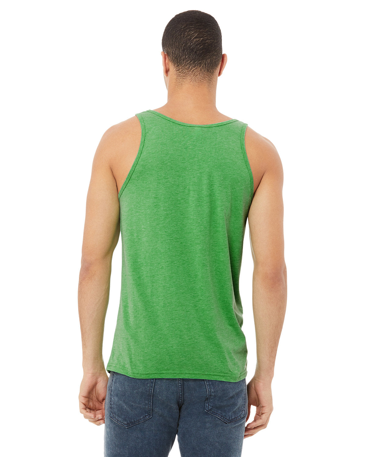 Bella + Canvas 3484 Unisex Triblend Tank Top - Soft Comfortable Sleeveless Shirt for Men & Women - Perfect for Gym, Running, Yoga & Summer Outfits