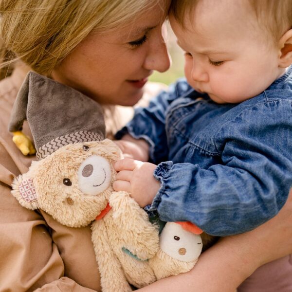 Bruno the Soft Play Activity Bear - Cuddly Plush Toy for Babies & Toddlers | Perfect for Playtime, Nursery Decor, and Gift Giving