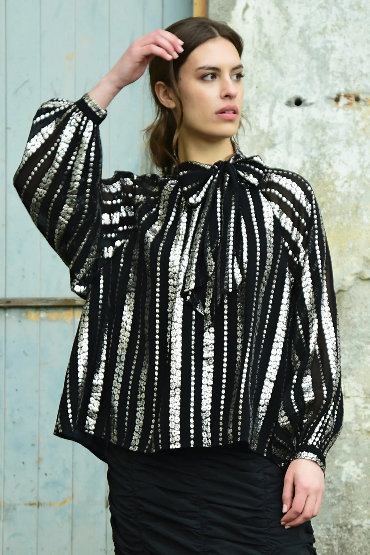 COOP by Trelise Cooper Just Bow With It Blouse - Elegant Women's Bow Detail Top for Work, Date Night & Special Occasions