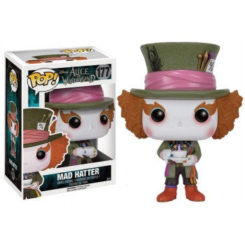 Disney Pop! Vinyl Figure Mad Hatter - Alice in Wonderland Live Action Collectible Toy for Display, Gifts & Movie Fans Collection