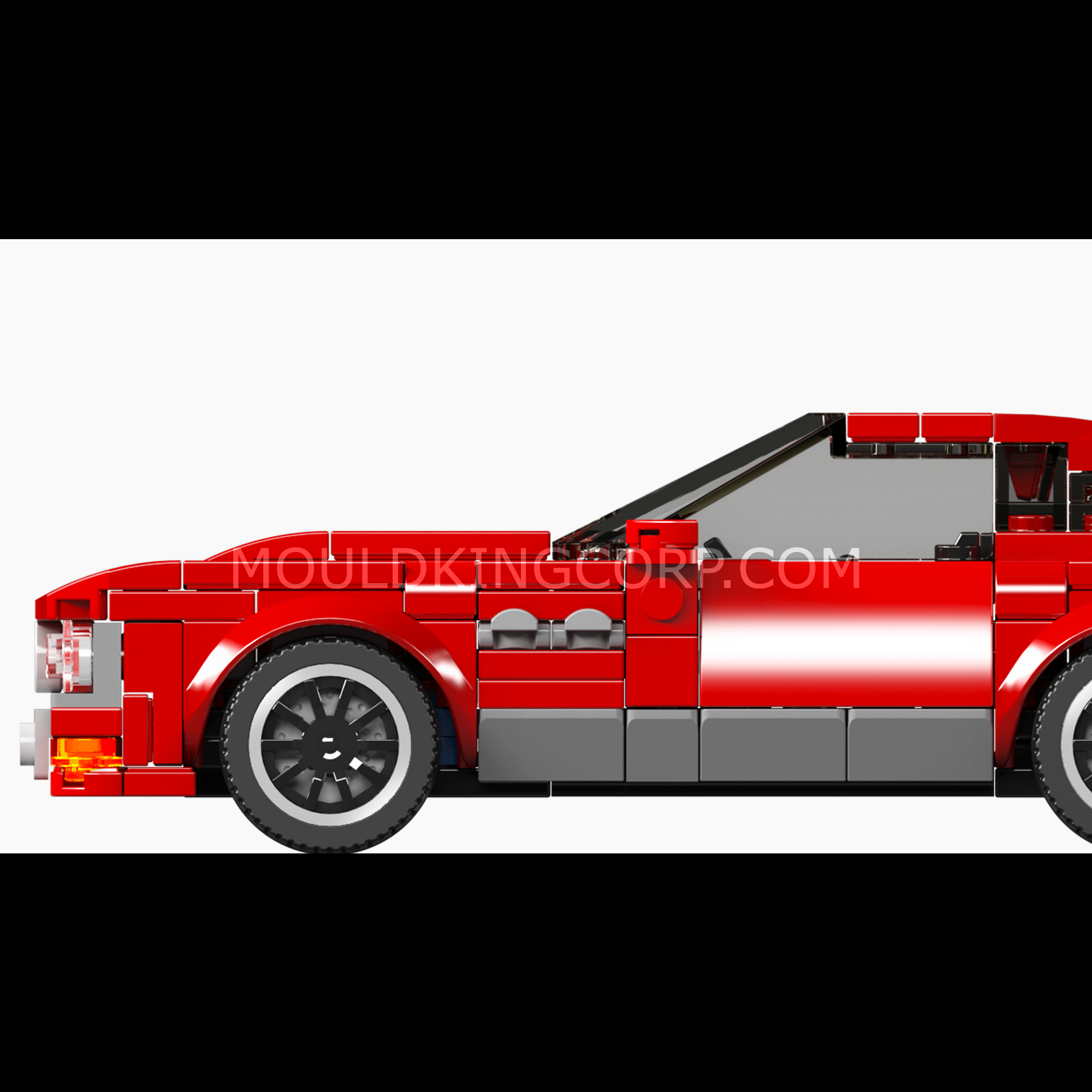 Mould King 27084 Martin V8 Vintage Car Model Building Set - 365 Pieces DIY Construction Toy for Adults & Teens | Collectible Display Model, Gift for Car Lovers, STEM Educational Activity