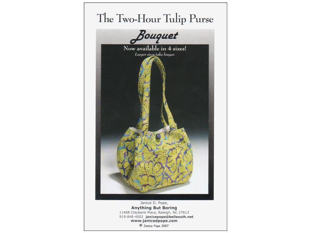 Two Hour Tulip Purse Sewing Pattern - DIY Handbag Tutorial for Beginners | Perfect for Parties, Weddings & Everyday Use