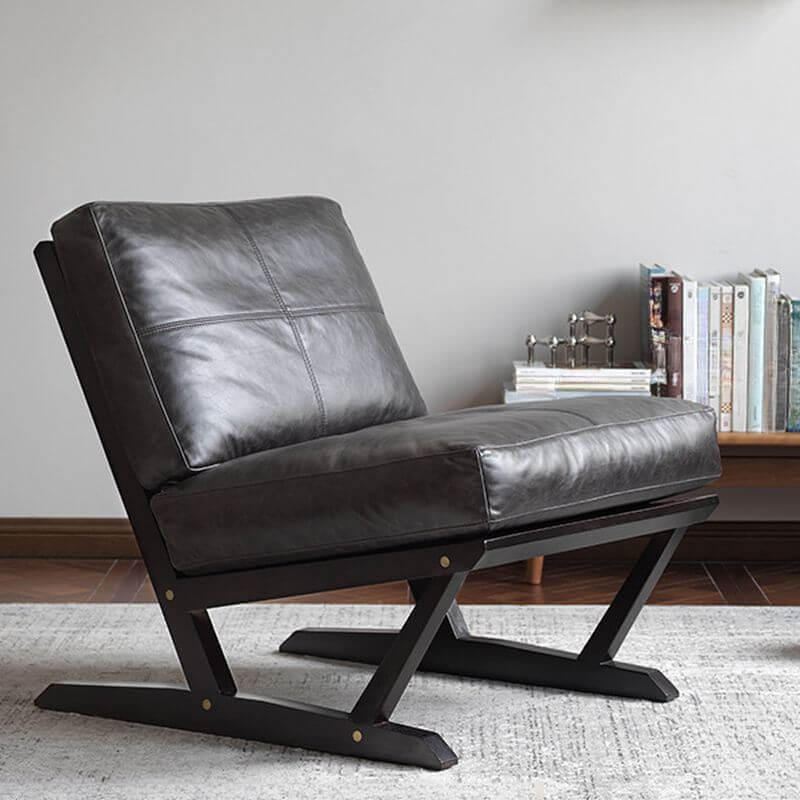 Minimalist Solid Color Side Chair with Tight Back - Midnight Black, Emerald Green, Auburn - Perfect for Dining Room, Office, or Living Room Decor
