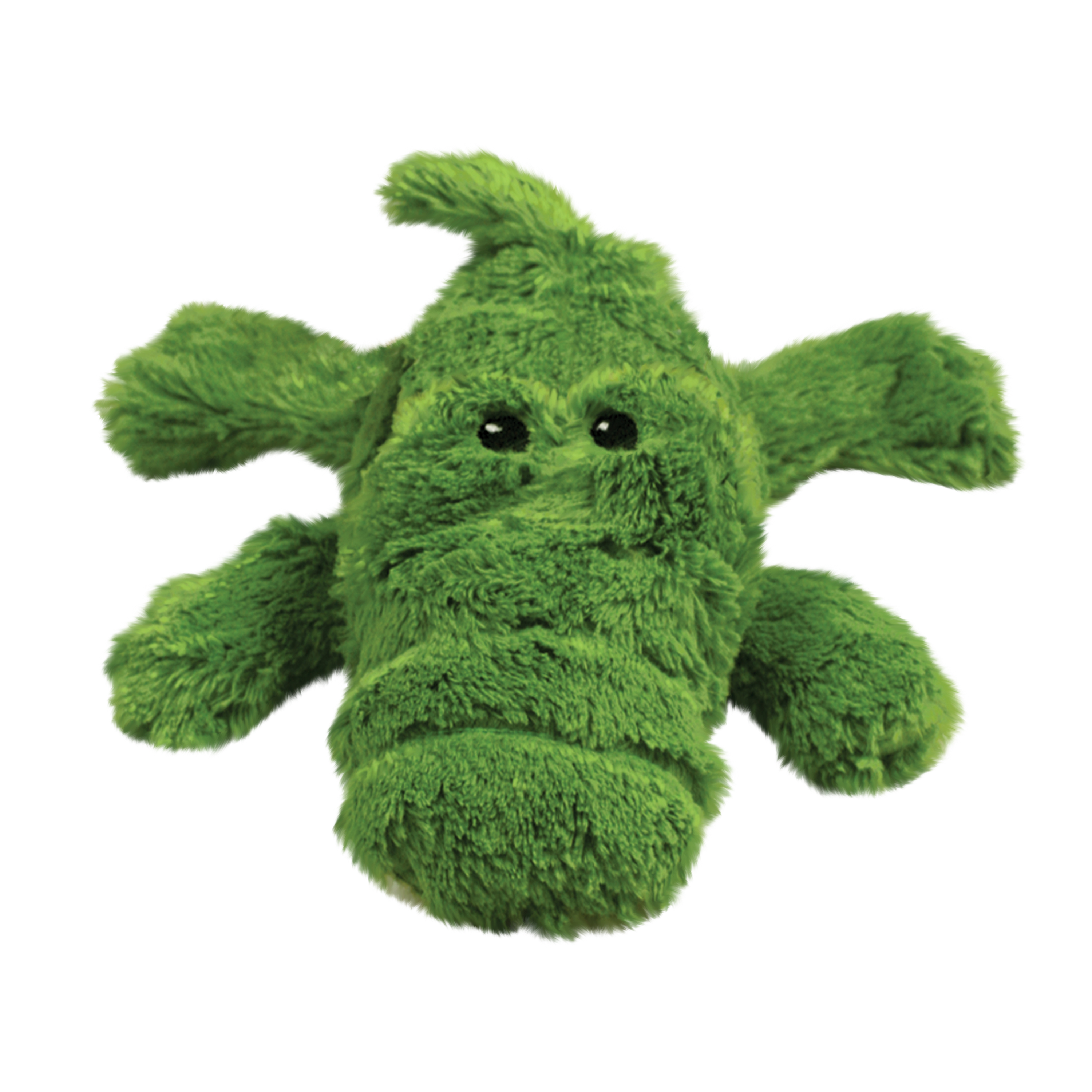 KONG Cozie Ali Alligator Plush Dog Toy with Squeaker - Soft Chew Toy for Small & Medium Dogs - Perfect for Playtime, Training & Comfort