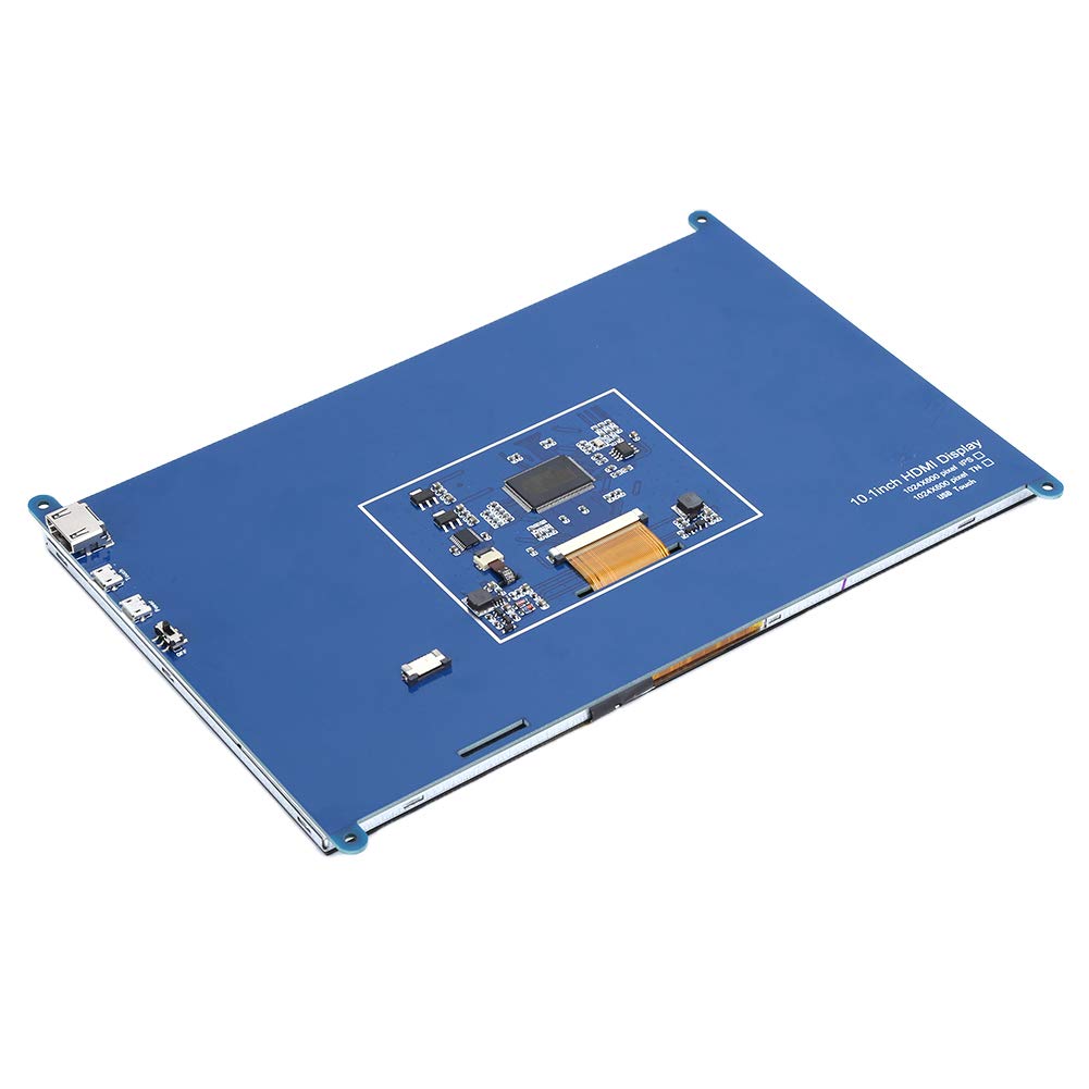 10 Inch FastUU Touchscreen LCD Monitor - HD 1024x600 Resolution, Wide Viewing Angle, HDMI & USB Ports - Computer Screen Replacement, Raspberry PI Compatible - Perfect for DIY Projects, Digital Signage & Smart Home Displays