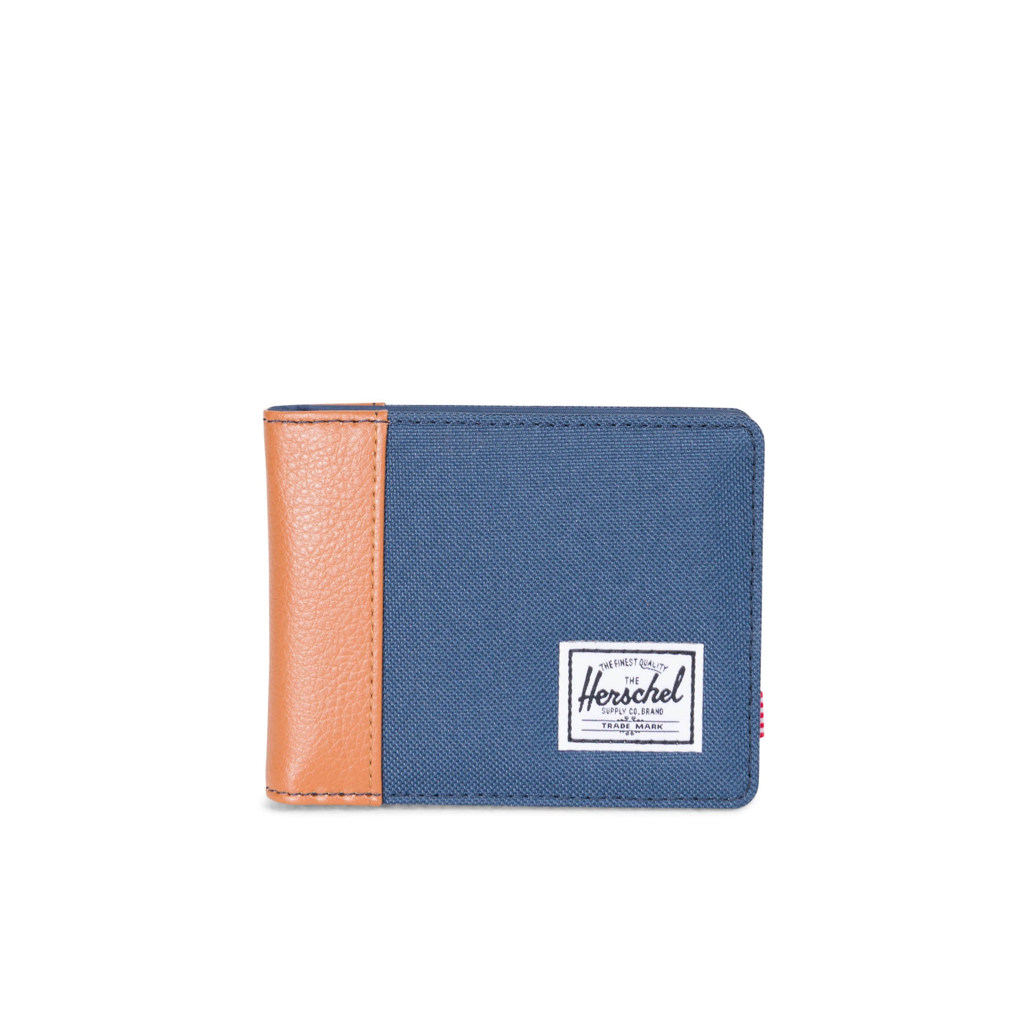 Herschel Edward Wallet for Men - Slim RFID Blocking Bifold Wallet in Navy Blue | Perfect for Everyday Use, Travel & Business