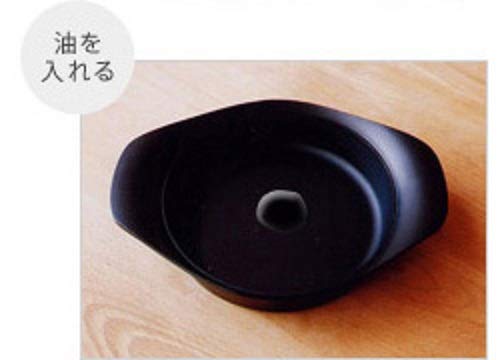 Premium Japanese Sori Yanagi Nanbu Ironware Oil Pan - Simple Design, High Practicality, Induction Compatible with Iron Lid & Handle - Perfect for Home Cooking, Frying & Professional Kitchen Use
