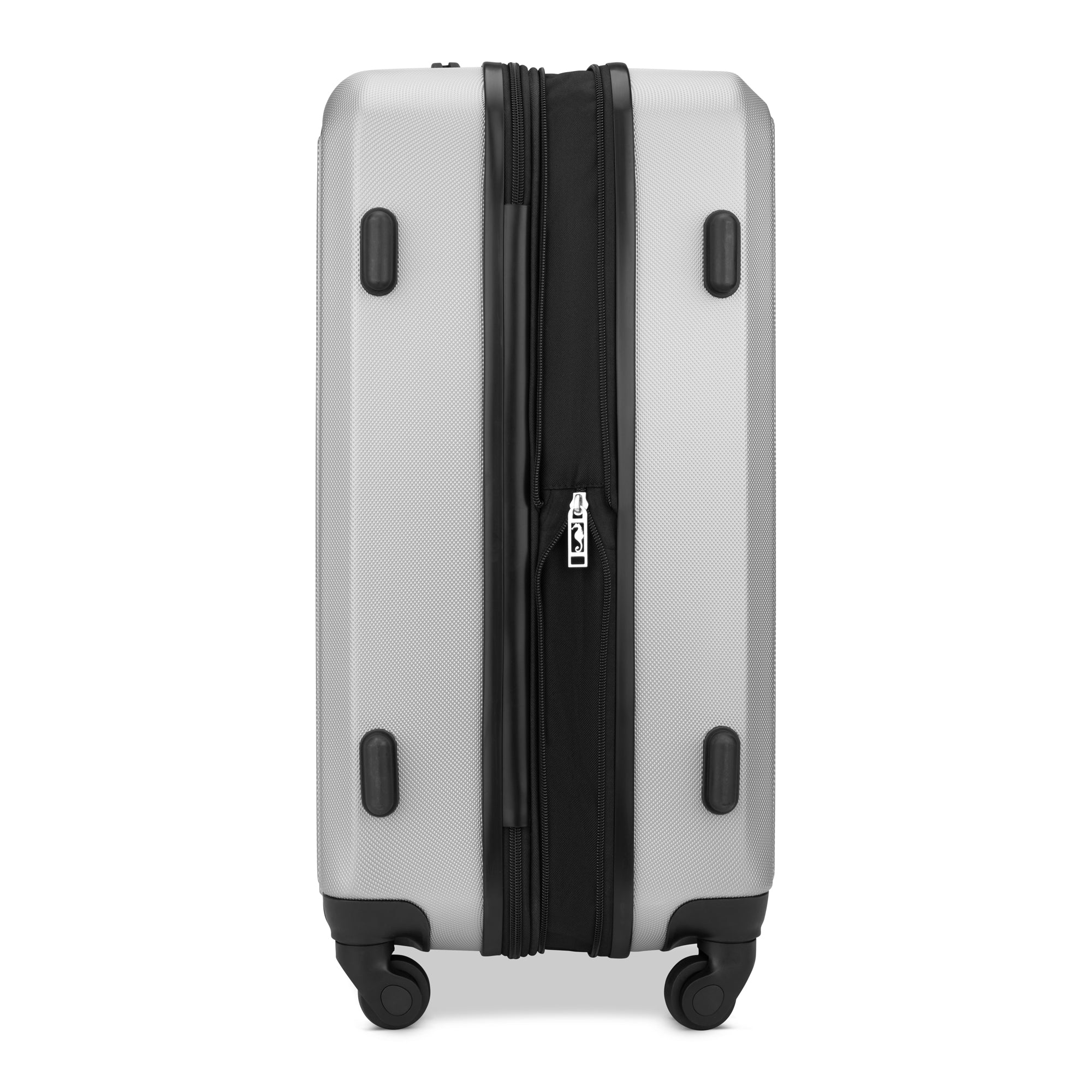 Atlantic Acclaim II 3-Piece Luggage Set - Lightweight Spinner Suitcase with TSA Lock, Durable Hardshell Carry On & Checked Bags (Black) - Perfect for Business Travel, Family Vacations & International Trips