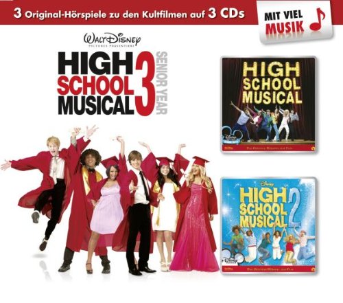 High School Musical 1-3 DVD Box Set - Complete Trilogy Collection | Perfect for Movie Nights, Gifts, and Disney Fans