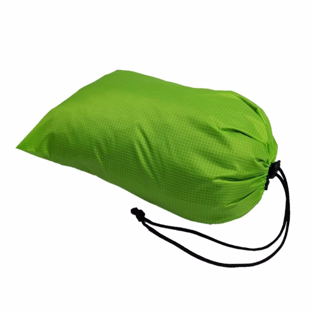 MinLia Waterproof Drawstring Bag for Camping, Hiking, Travel & Swimming - Lightweight Storage Pouch for Outdoor Gear, Sports Equipment & Beach Essentials (Green)