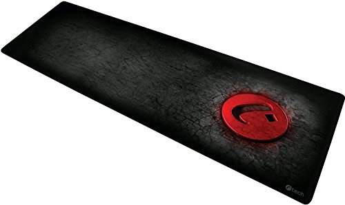 GMP-01 Extra Large Black Gaming Mouse Pad with Non-Slip Rubber Base - 35.4