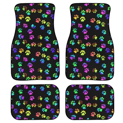 Dog Paw Rainbow