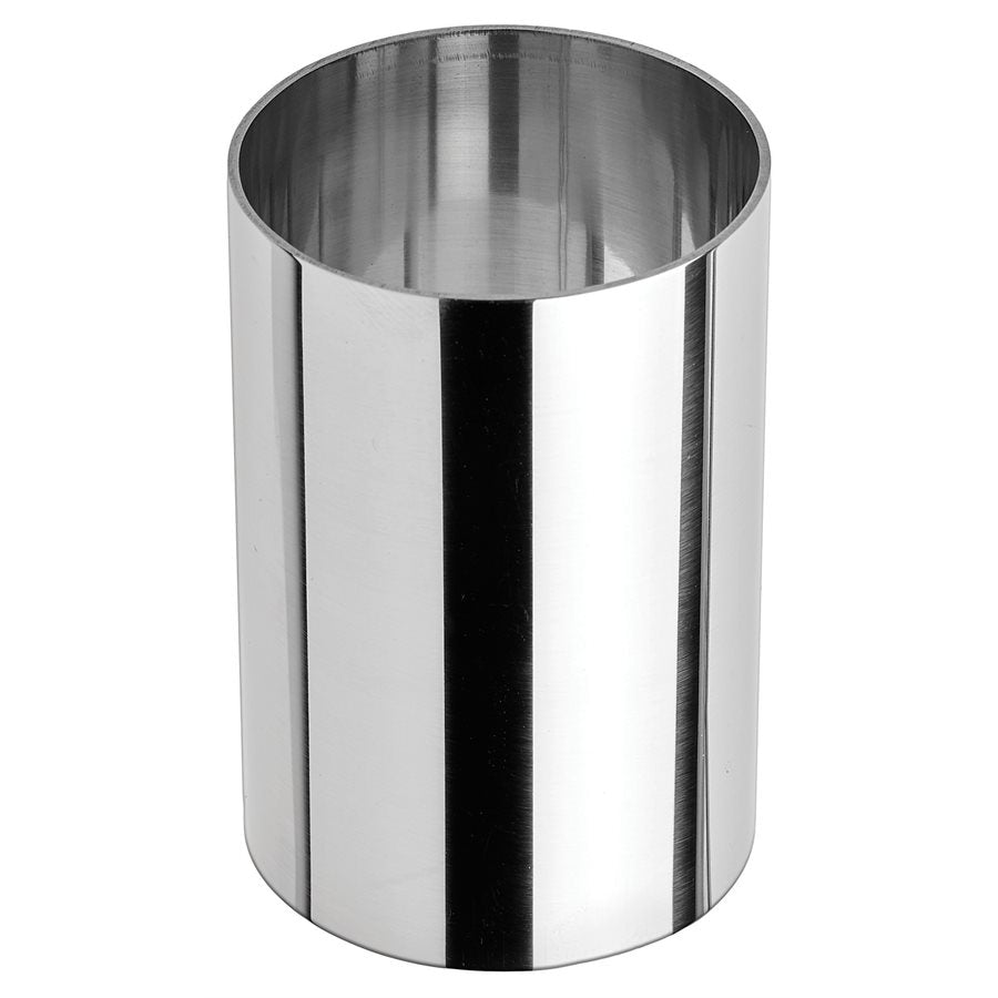 Winco 2-Piece Round Pastry Ring Set - 3 Inch High Stainless Steel Baking Molds for Perfect Cakes, Tarts & Desserts - Ideal for Home Bakers & Professional Chefs