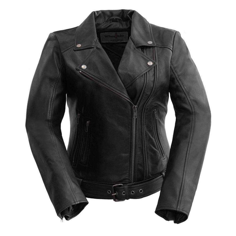 Chloe Genuine Leather Jacket for Women - Stylish & Durable Outerwear for Fall, Winter & Spring | Perfect for Casual Outings, Date Nights & Office Wear