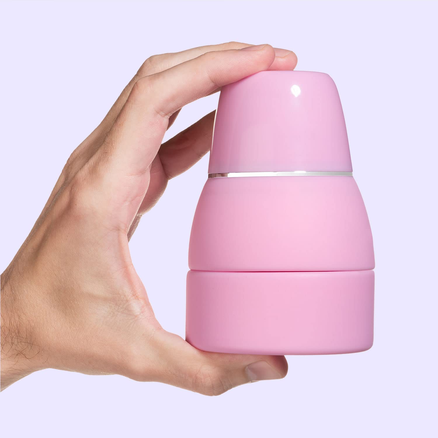 Omigo Collapsible Travel Bidet - 500ml Portable Personal Hygiene Bottle (Blush Pink) | Perfect for Camping, Hiking, Road Trips & Postpartum Care