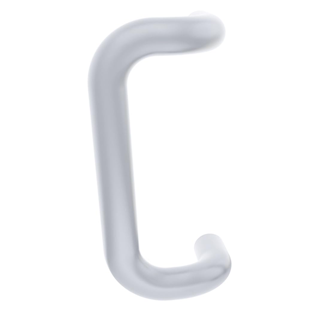 CRL M174828 8-Inch Satin Chrome Solid Offset Pull Handle - Premium Cabinet & Drawer Hardware for Kitchen, Bathroom, and Office Furniture Installation
