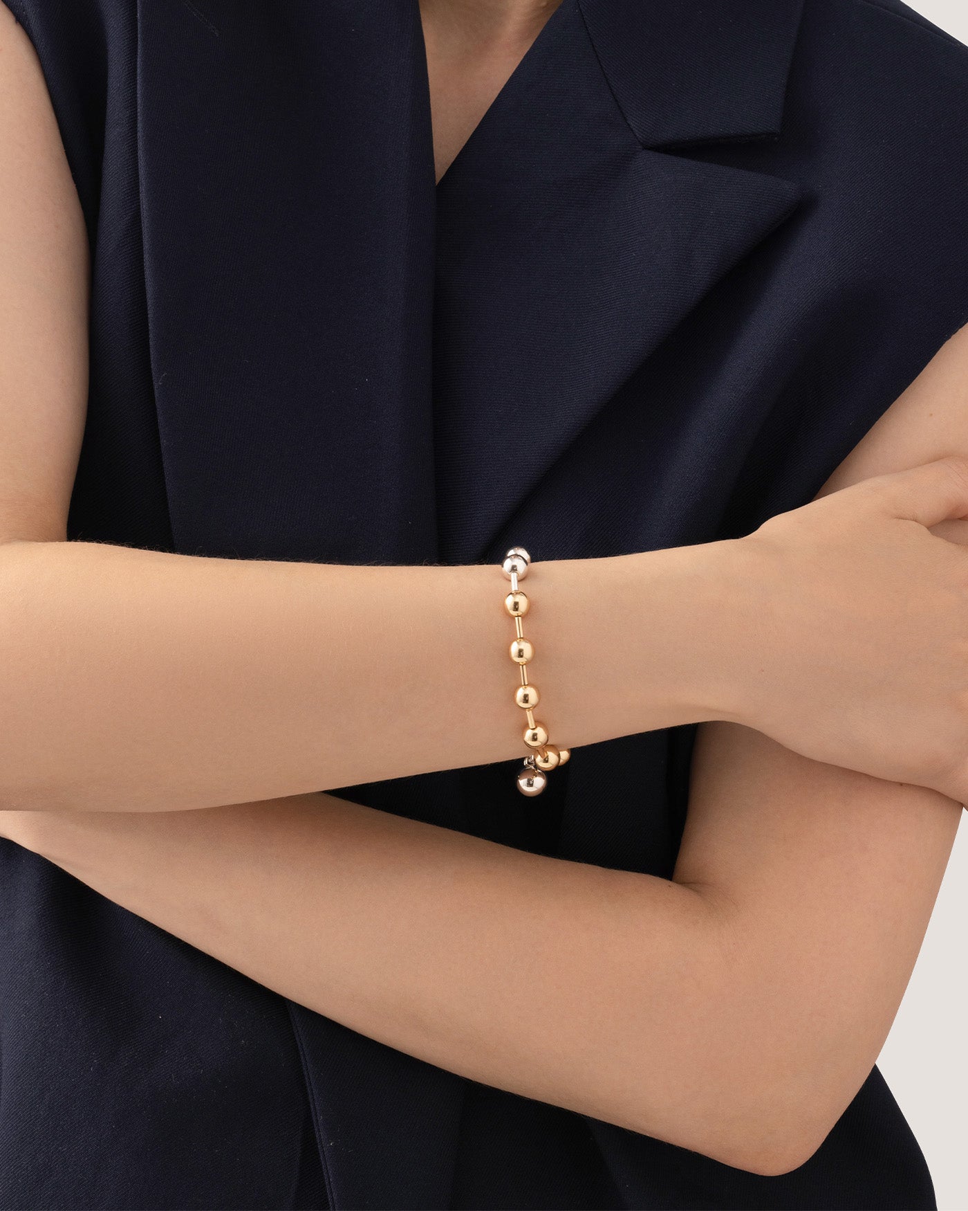 Celeste Bracelet for Women - Elegant Silver & Gold Plated Jewelry Gift for Her - Perfect for Weddings, Parties & Everyday Wear