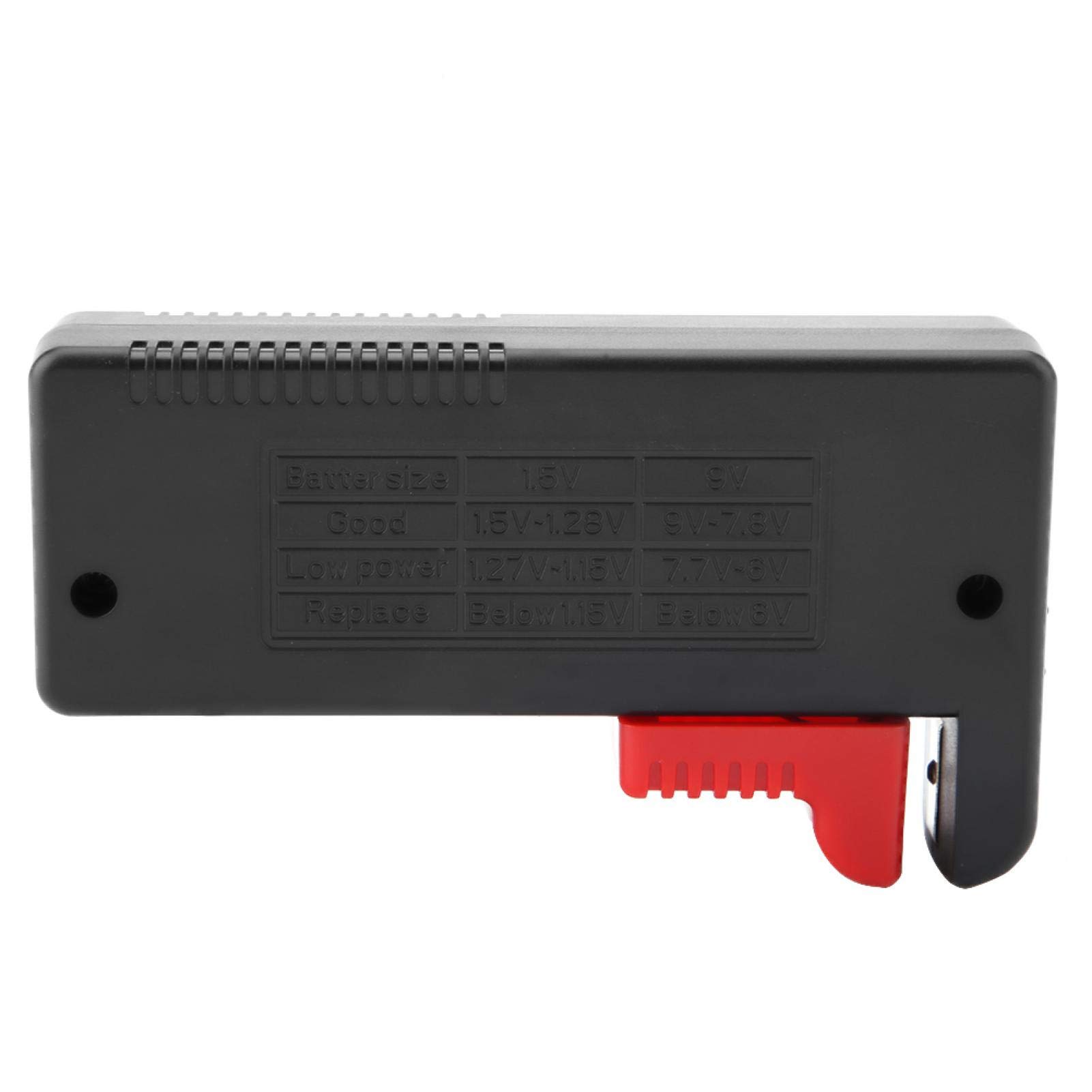 BT-168D Universal Digital Battery Tester - Accurate Voltage Meter for AA AAA C D 9V 1.5V Batteries - Perfect for Home, Office & Emergency Kits